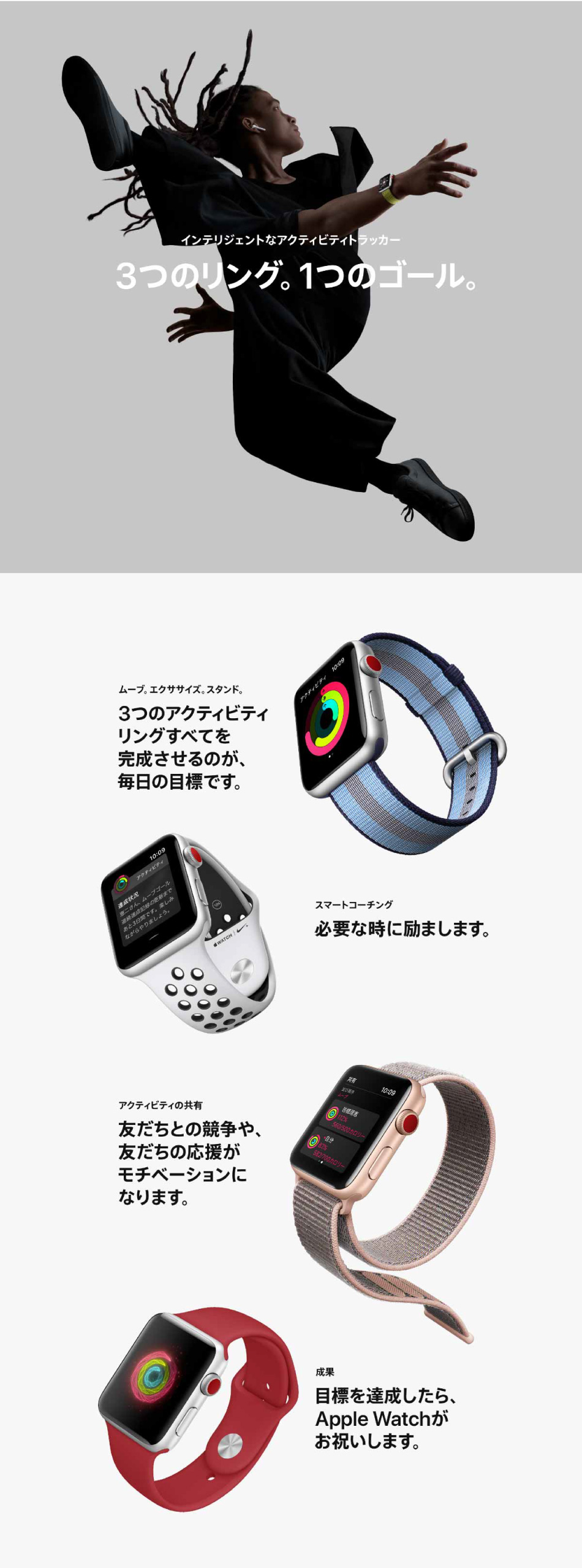 ３つのリング。１つのゴール。