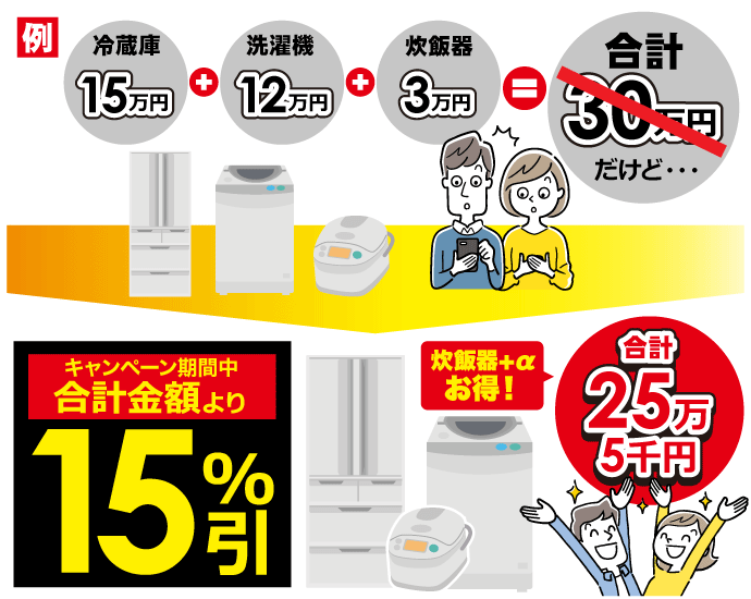 専用ページ　おまとめ割引-400 まとめ買いがお得！＼ 最大15％引き ／ まとめ割開催中 家電通販の