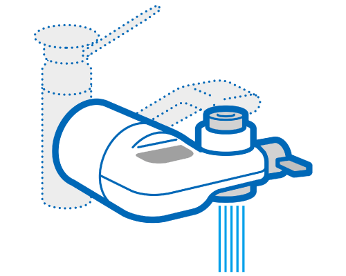 蛇口直結型浄水器