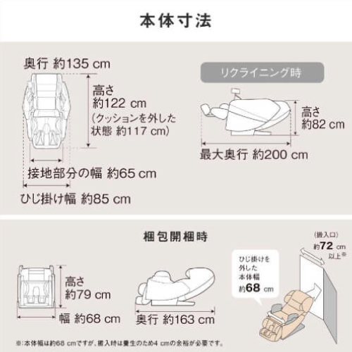 サイズと設置スペースで選ぶ