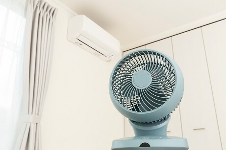 エアコンとの併用で電気代を節約
