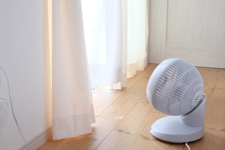 部屋の換気が効率的にできる