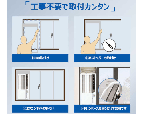 設置工事が不要な理由とメリット