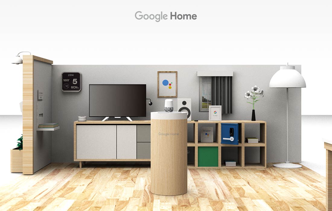 GoogleHome体験スペース