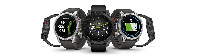 GARMIN(ガーミン) epix Steel/Graphite AMOLEDディスプレイ搭載 GARMIN(ガーミン) epix Steel/Graphite AMOLEDディスプレイ搭載