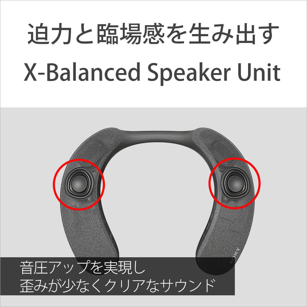 海外花系 SONY ワイヤレス ネックバンドスピーカー SRSNS7 - crumiller.com