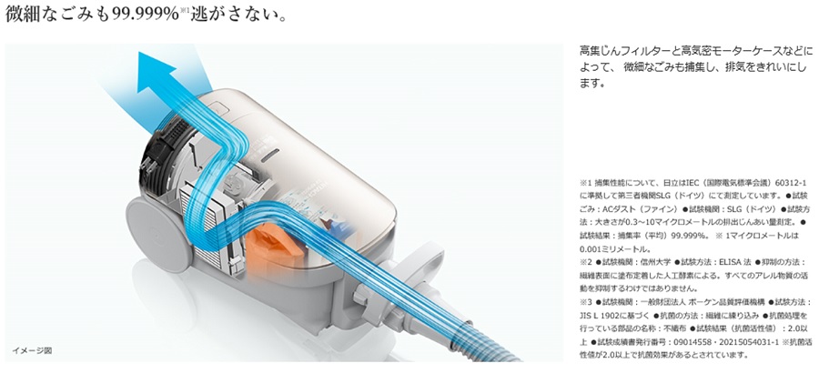 日立 HITACHI 紙パック式掃除機 シャンパンゴールド CV-KP900J-N の通販 | カテゴリ：洗濯機・生活家電 | 日立 HITACHI  家電通販のコジマネット - 全品代引き手数料無料
