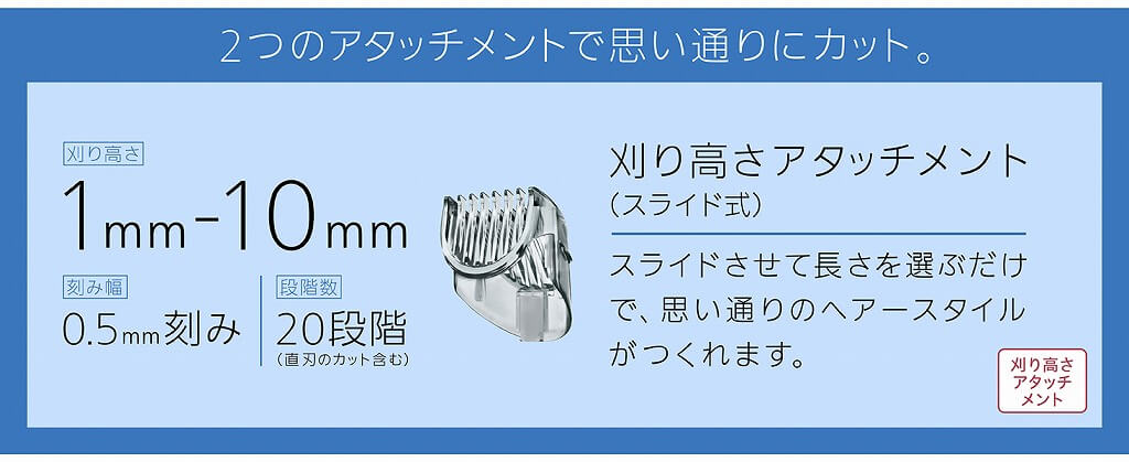 20段階の高さアタッチメント