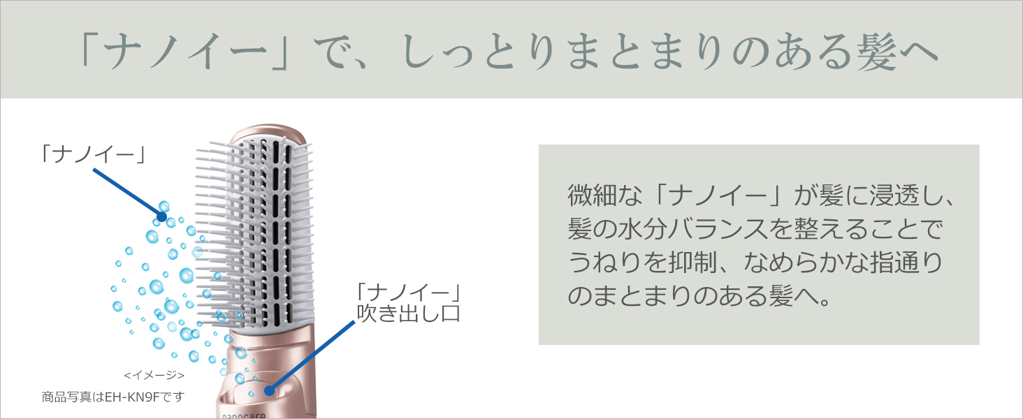 パナソニック Panasonic くるくるドライヤー ナノケア