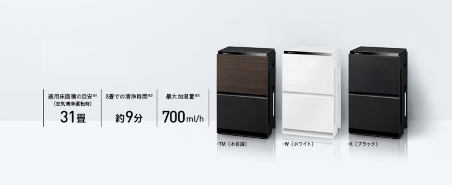 パナソニック Panasonic 加湿空気清浄機 ホワイト[適用畳数：31