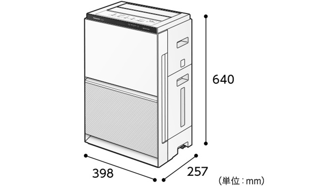 パナソニック Panasonic 加湿空気清浄機 ホワイト[適用畳数：31畳/PM2