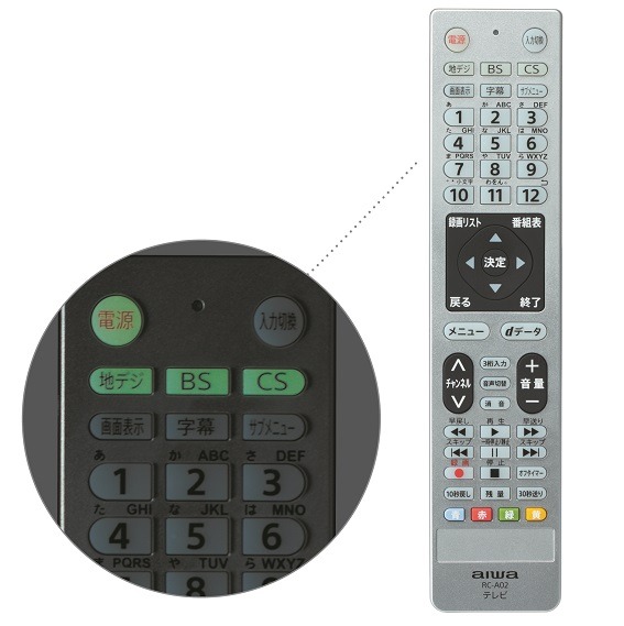 アイワ AIWA 液晶テレビ 32V型 ハイビジョン【宅配お届け品】 TV