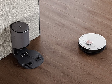 エコバックス ダストステーション搭載 ロボット掃除機 DEEBOT OZMO T8+