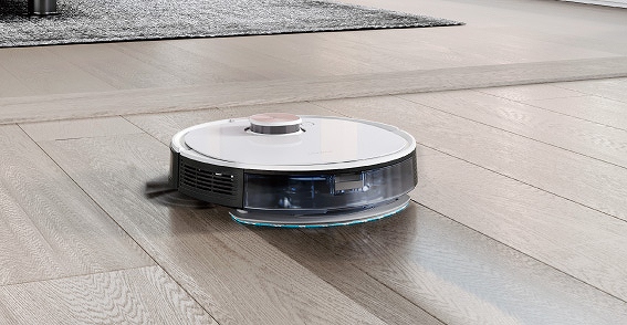 エコバックス ダストステーション搭載 ロボット掃除機 DEEBOT OZMO T8+