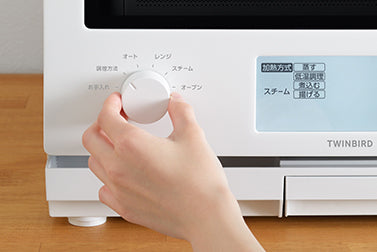 ツインバード TWINBIRD スチームオーブンレンジ 23L フラット