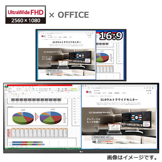 LG PCモニター UltraWide [29型 /UltraWide FHD(2560×1080
