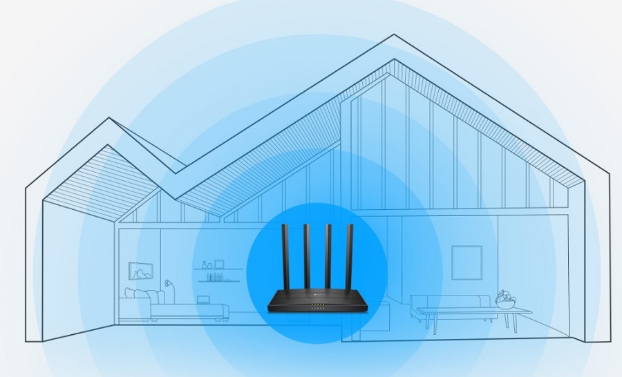 離れていても安定してつながるWi-Fi