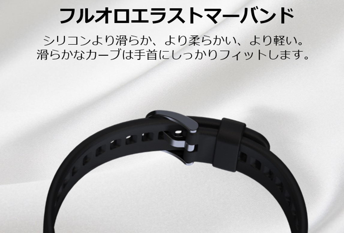 HUAWEI スマートウォッチ HUAWEI TalkBand B6/Graphite Black の通販 