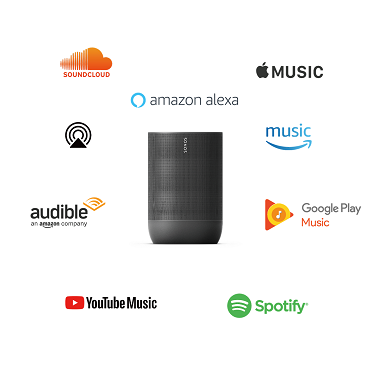 Sonos スマートスピーカー 黒