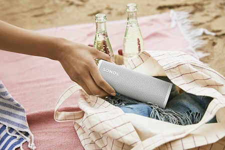 SONOS WiFiスピーカー Sonos Roam ホワイト [防水 /Bluetooth