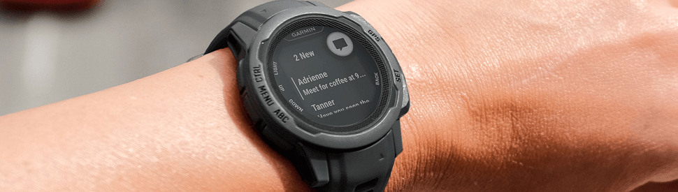 その他 GARMIN - GARMIN INSTINCT 2 DUAL POWER MIST GRAY Instinct 2 Solar - Solar Powered Wristwatch (Mist Gray