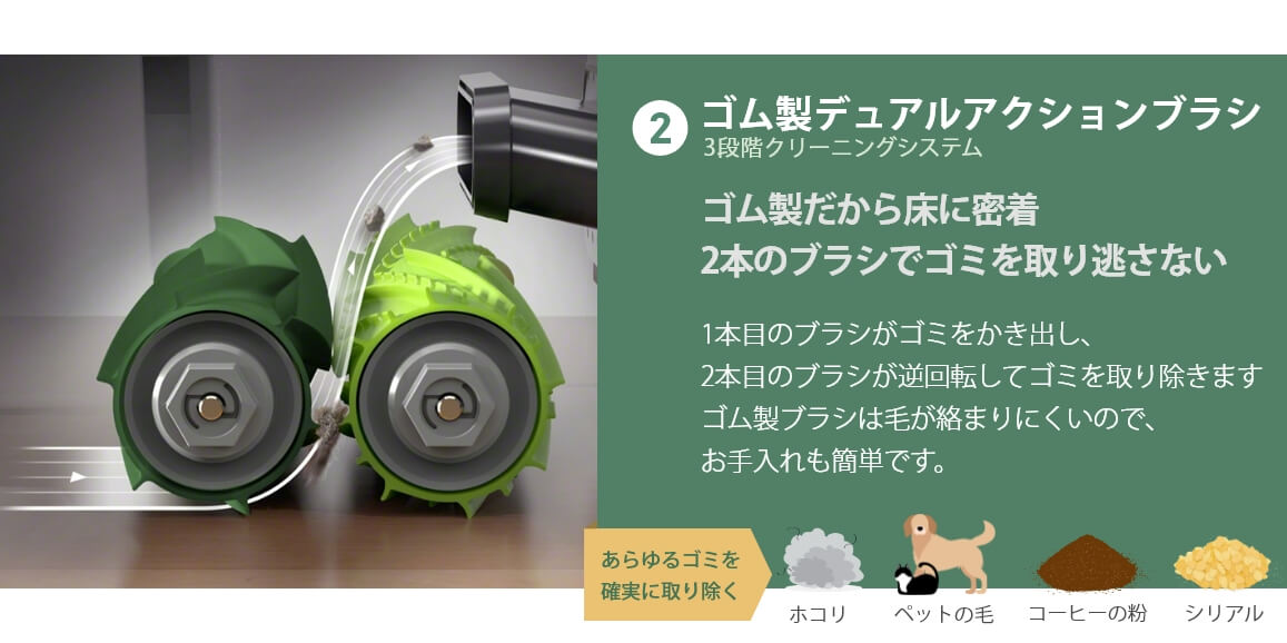 iRobot アイロボット ルンバ i2 ロボット掃除機 グレー (国内正規品 ...