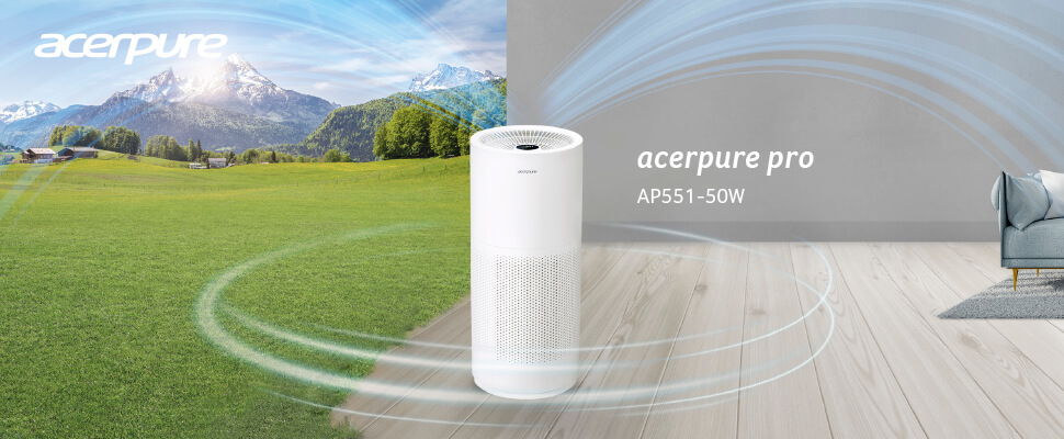 ACERPURE 空気清浄機 Acerpure pro 空気清浄:30畳まで PM2.5対応