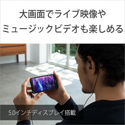 ■5.0inchディスプレイの採用