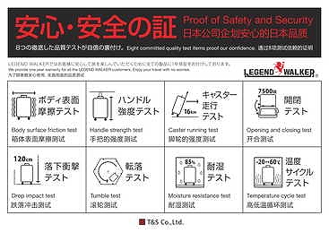 ■安全・安心の厳しい品質テスト