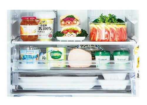 三菱 MITSUBISHI 冷蔵庫 3ドア 右開き 330L MR-C33H-W ホワイト の通販