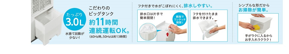 コロナ CORONA 衣類乾燥除湿機 Sシリーズ ホワイト 「コンプレッサー方式」 木造8畳まで 鉄筋16畳まで CD-S6322-W の通販 | カテゴリ:エアコン・空気清浄機・季節家電 | コロナ CORONA | コロナ 家電通販のコジマネット - 全品代引き手数料無料 コロナ CORONA 衣類乾燥除湿機 Sシリーズ ホワイト 「コンプレッサー方式」 木造8畳まで 鉄筋16畳まで CD-S6322-W の通販 | カテゴリ:エアコン・空気清浄機・季節家電 | コロナ CORONA | コロナ 家電通販のコジマネット - 全品代引き手数料無料