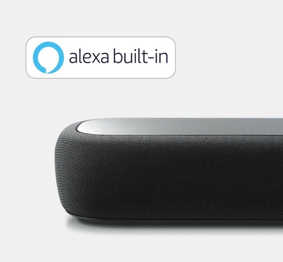 ■音声コントロール用マイクを内蔵、「Amazon Alexa」の音声アシスタント機能に対応