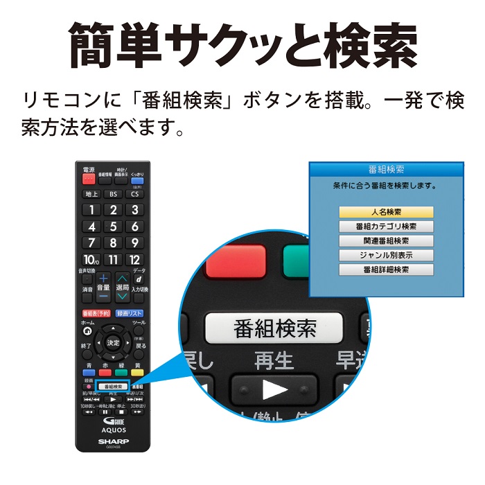 リユースのサカイ浦和店　【F291】●ﾃﾚﾋﾞ シャープ  2T-C19DE  2021　リモコン付　 埼玉県　さいたま市　川口市　蕨市　越谷市　草加市　志木市　朝霞市　和光市　富士見市 シャープ SHARP 【アウトレット】液晶テレビ AQUOS アクオス [ 19V型