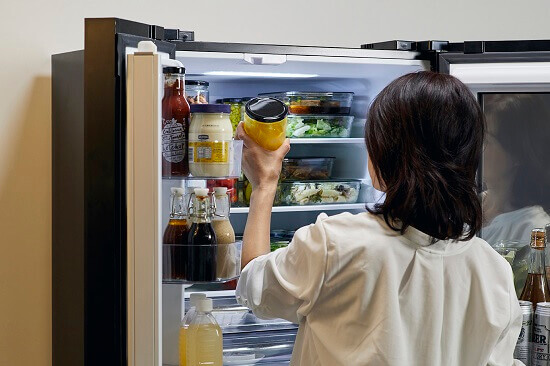 極美品 ツインバード 中身が見える冷蔵庫　フレンチドア 4ドア 冷凍冷蔵庫 中身が見える冷蔵庫 4ドア冷凍冷蔵庫 – ツインバード公式ストア