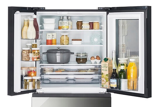 ツインバード 4ドア冷凍冷蔵庫 354L フレンチドア HR-EI35B 中身が見える冷蔵庫 4ドア冷凍冷蔵庫 – ツインバード公式ストア