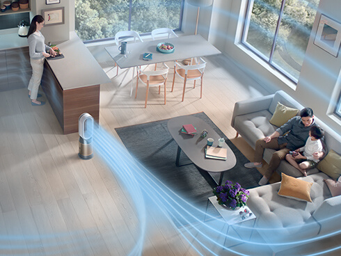 DYSON／ダイソン 空気清浄機能付ファンヒーター HP09 2021年製 Dyson Purifier Hot+Cool Formaldehyde 空気清浄ファンヒーター
