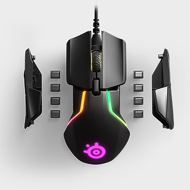 STEELSERIES ゲーミングマウス Rival 600 [光学式 /有線 /7ボタン /USB