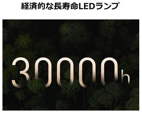 【経済的な長寿命LEDランプ】