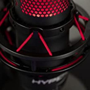 HYPERX ゲーミングマイク QuadCast ブラック [USB] 4P5P6AA の通販