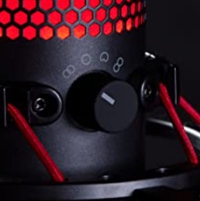 HYPERX ゲーミングマイク QuadCast ブラック [USB] 4P5P6AA の通販