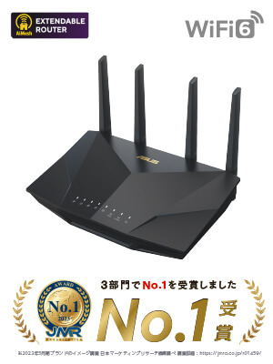 ASUS エイスース RTシリーズ (AX5400 デュアルバンド 5GHz 4804 Mbps