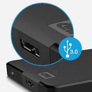 WESTERN DIGITAL 外付けHDD USB-A接続 WD Elements Portable