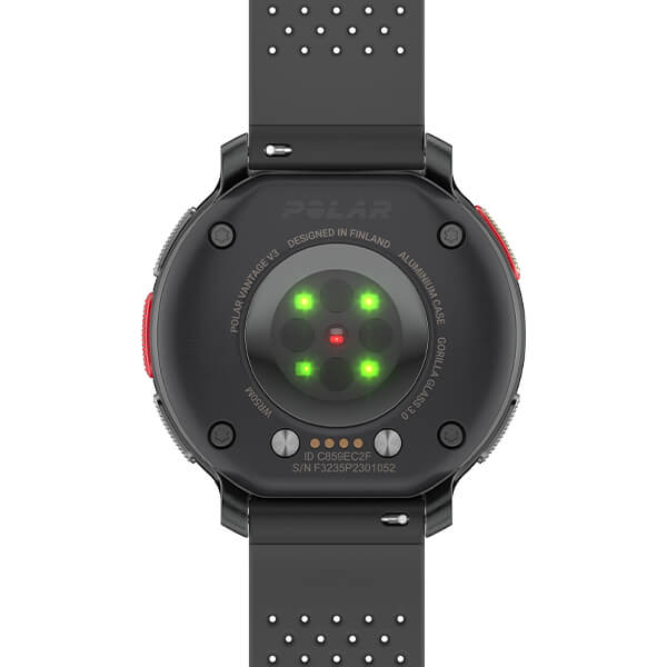 POLAR  VANTAGE V ブラック 心拍センサー付き（箱付き） POLAR GPSスマートウォッチ Vantage V3(バンテージ V3) ナイト