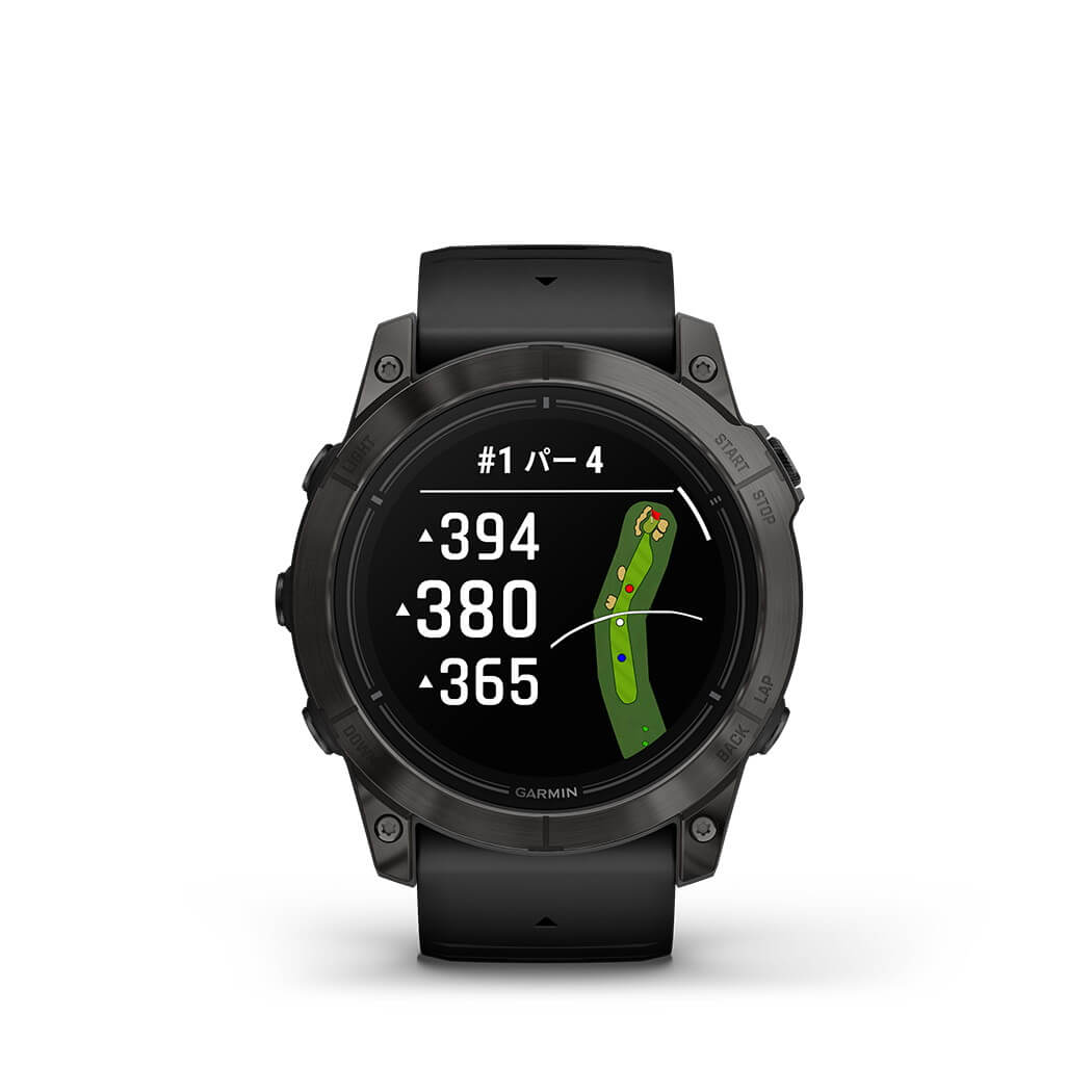 GARMIN スマートウォッチ epix Pro (Gen 2) 42mm Sapphire Ti Carbon