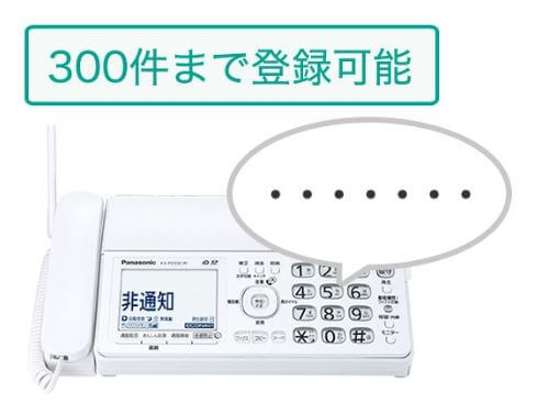 パナソニック Panasonic コードレスFAX ［子機1台 /普通紙