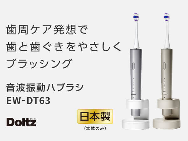パナソニック Panasonic 電動歯ブラシ Doltz (ドルツ) シルバー