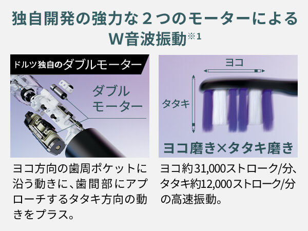 美品 パナソニックドルツ EW-DT63-S シルバー Panasonic 本体 ヨドバシ.com - パナソニック Panasonic 音波振動ハブラシ ドルツ