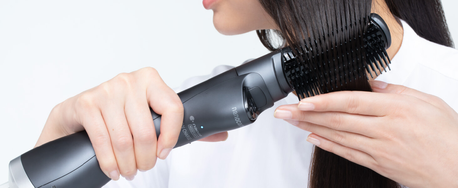 パナソニック Panasonic 【アウトレット】くるくるドライヤー ナノケア