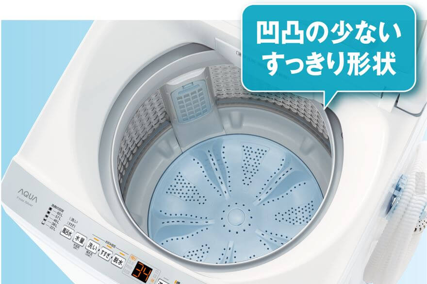 アクア AQUA 全自動洗濯機 インバーター 洗濯9.0kg AQW-V9PBK-FS