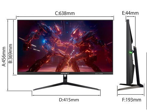 JAPANNEXT 144Hzリフレッシュレート対応 4Kゲーミングモニター